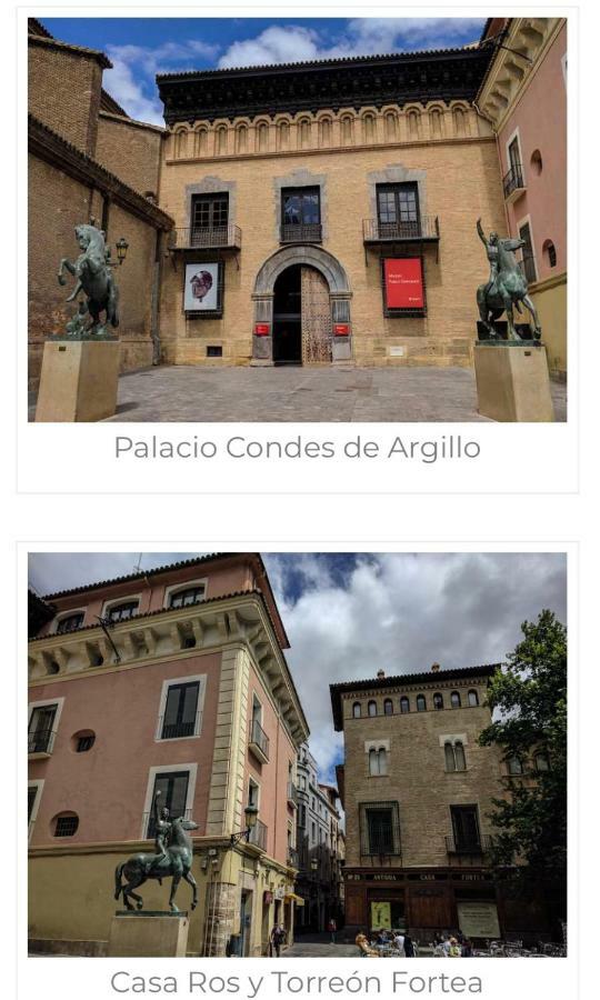 Cozy apartment Plaza del Pilar - San Felipe Zaragoza Exterior foto
